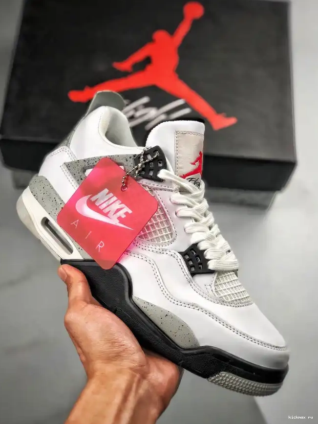 Cheap MAX OG Jordan 840606-192 4 (nike) Cement White Air 0402